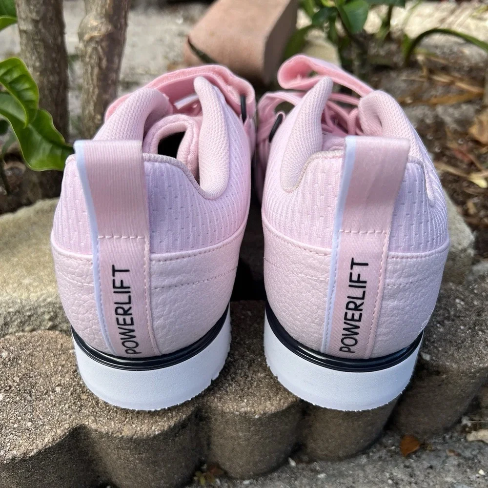 NEW Men's Size 10 - adidas Powerlift 5 Clear Pink